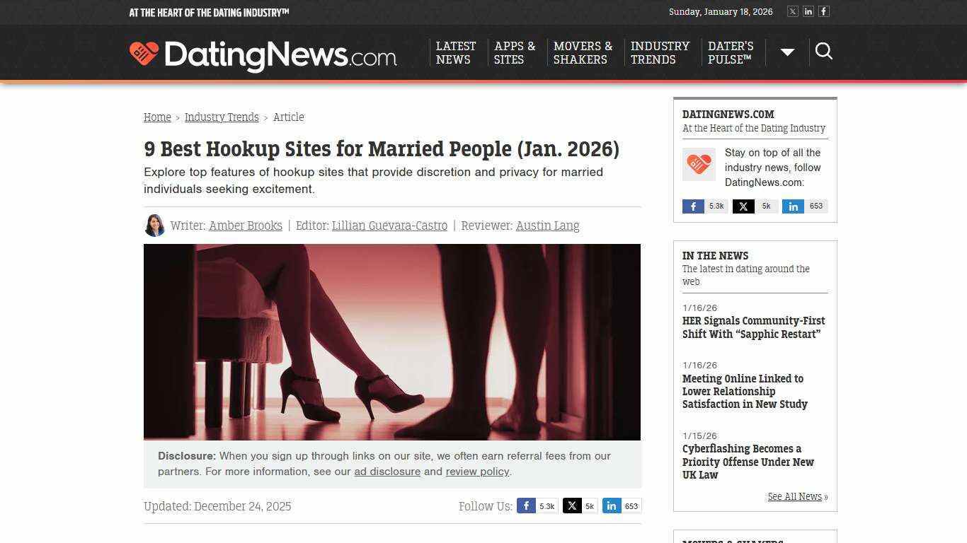 9 Best Hookup Sites for Married People (Jan. 2026)